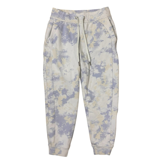 Lululemon Womens Scuba Jogger High-Rise Orbital Tie Dye 6 Purple Cream 25” - Picture 1 of 7